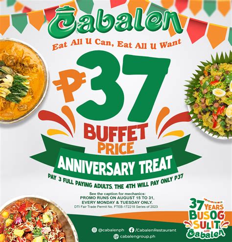 Buffet 2222 promo .